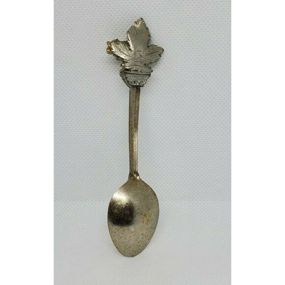 Embossed Moose Leaf Mini Collectible Spoon home décor - Picture 2 of 12
